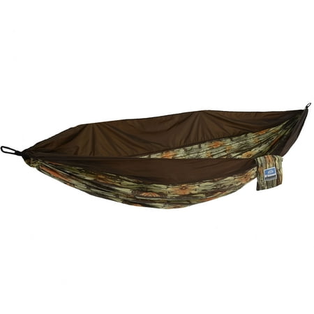 Equip 2-Person Patterned Durable Nylon Portable Hammock for Camping, Hiking, Backpacking, Travel, Includes Hanging