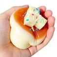 thumbnail image 6 of YingYouFu Cloud Cake Squishies Toy, Soft Realistic Souffle Cake Stress Ball Squeeze Fidget Toys Stress Relief Portable Adults Simulated Food Pinch Fidget Sensory Toy for Kids Birthday Gift, 6 of 6