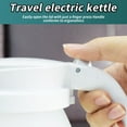 thumbnail image 2 of Electric Kettle, Travel Foldable Electric Kettle With Dual Voltage Design, Automatic Power Off Function, 600 Milliliters Travel Electric Kettle For Camping, Traveling, 2 of 9