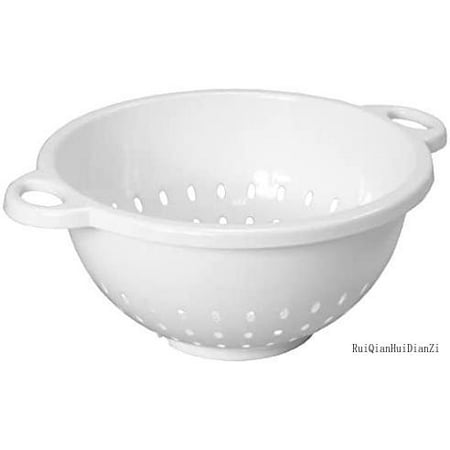 

Select Plastic Deep Colander 11X5 Inch 5 Quart White