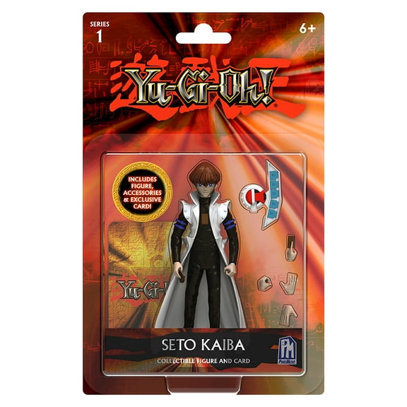 Yu-Gi-Oh!® - Seto Kaiba Action Figure (5" Figure w/ Accessories & Special-Edition Card, Series 1)