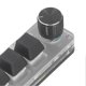 thumbnail image 3 of Mini Keypad 3 Key 1 Knob Programmable USB BT Connection Blue Switch Mini Mechanical Keyboard with RGB LED, 3 of 4
