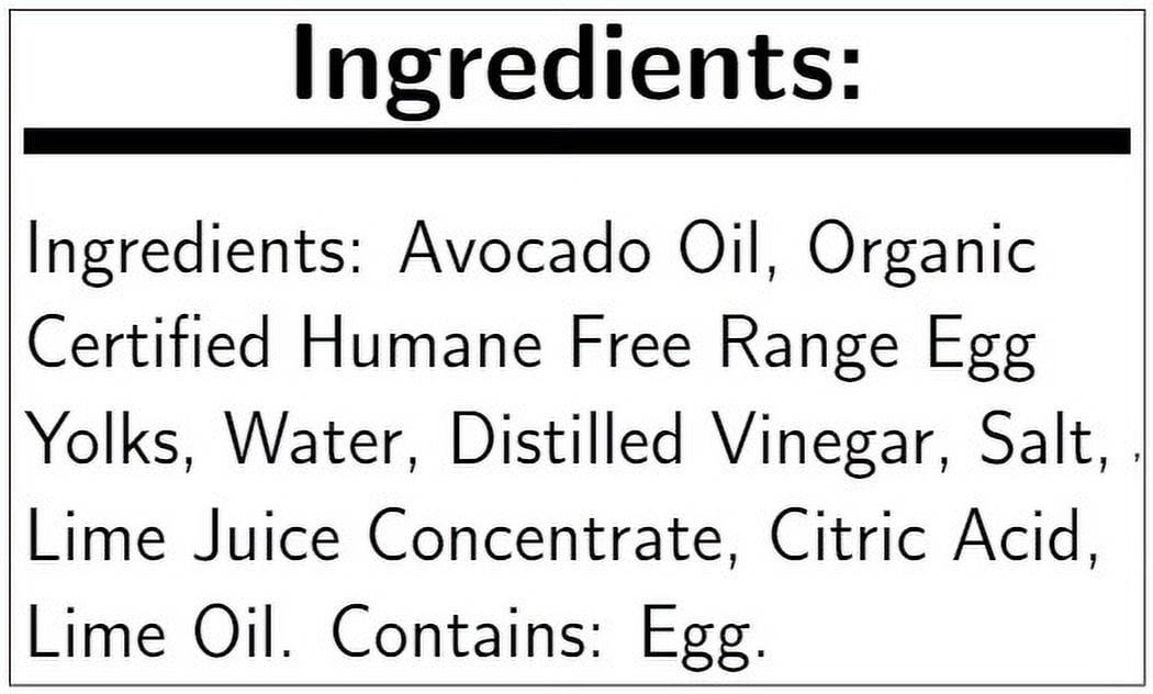 Sir Kensington's Sugar Free Avocado Mayonnaise, 1 Gallon -- 4 per case