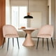 thumbnail image 5 of Ilios Innova | Paquete de 2 Sillas para Comedor Rolet Beige, Sillas Tapizadas en Terciopelo con Patas Metálicas, Diseño Moderno y Minimalista., 5 of 9