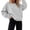 Inverlee White-Sweatshirt, variant on Inverlee Oversized V Neck Crewneck Sweatshirts for Women Long Sleeve Drop Shoulder Pullovers Solid Basic Loose Fit Casual Daily Tops White S-XL