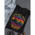 thumbnail image 3 of I'm Not Old - Classic Vintage Truck Retro Emoji Women's T-shirt, 3 of 4