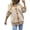Khaki, variant on Vedolay Cardigans for Women Knit Zip Cardigan Sweater with Pockets Black,S