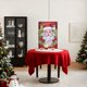 thumbnail image 4 of Fundas elásticas navideñas para sillas | Fundas de silla de comedor extraíbles y lavables | Decoración navideña para cocina y comedor, 4 of 6