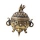 thumbnail image 2 of Quemador de incienso, decoración de mesa, muebles de aleación china, cono de incienso Elefantes, 2 of 9