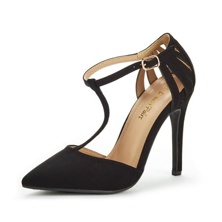 

DREAM PAIRS Women Slip On Dress Shoes Pointed Toe Stilettos Heel Pump Shoes