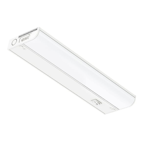 Inlight 12-inch Hardwired Only LED Under Cabinet Lighting, Daylight White(5000k), Dimmable, Matte White Finished, ETL Listed, IN-0201-11-WH-50