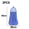 thumbnail image 2 of Hanging Kitchen Towel Cartoon Pure Cotton Thick Coral Fleece dish washing Cloth, 2 of 6