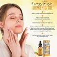 thumbnail image 4 of Dermaxgen Turmeric Oil + Organic Moisturizer & Reduce Acne, Clear skin Tone, Hydrate Dull & Dry Skin, Anti Aging Skin Care Glow Oil for Face, Neck & Eye, 4 of 8