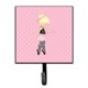 thumbnail image 1 of "Treasures Ballerina Blonde Releve Gancho de pared, pequeño, multicolor" Caroline's Treasures BB5162SH4, 1 of 1