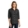 thumbnail image 6 of Port Authority Ladies Everyday Plaid Shirt. LW670, 6 of 7