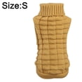 thumbnail image 2 of Pet winter warm sweater high elastic solid color dog sweater cat clothing, 2 of 5