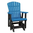 thumbnail image 5 of OS Home and Office Furniture 27" Resin Fan Back Glider in Blue/Black, 5 of 5