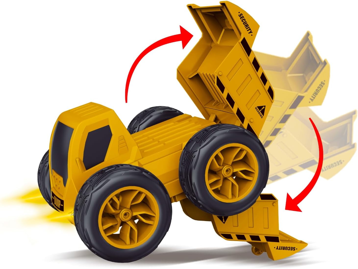 <new_title>Poco Divo Stunt Dumper Tumbling RC Bigfoot Dump Truck</new_title>