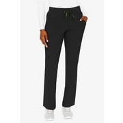 MED COUTURE Women Yoga 1 Cargo Pocket Pant, Color: Black, Size: XL (8747P-BLAC-XL)