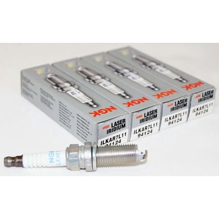 NGK 94124 Laser Iridium Spark Plug (4 Pack) Fits select: 2013-2023 MAZDA CX-5, 2012-2022 MAZDA 3