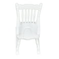thumbnail image 3 of Presidente 1:12 Silla De Muñeca Silla De Madera Casa Miniatura Scheding Scheding White Mini Dollhouse Muebles, 3 of 7