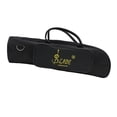 thumbnail image 2 of Estuche de transporte para trompeta de viaje, instrumento de latón protector, protección profesional resistente al desgaste, bolsa de almacenamiento, 2 of 9