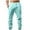 Mint Green, variant on fartey Mens Lightweight Cotton Linen Pant Lounge Fitted Drawstring Elastic Waisted Beach Trousers with Pockets Baggy Comfy Yoga Running Pants