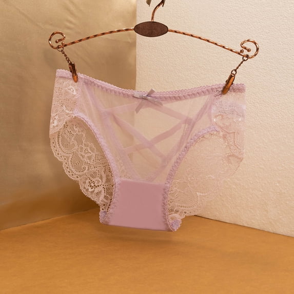 Vedolay Womens Briefs Seamless Underwear for Women No Show Panties Feel Air Invisibles Bikini Panties,Purple One Size