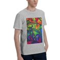 thumbnail image 2 of Bingfone Pride Rainbow Men'S Loose Fit Short-Sleeve Pocket T-Shirt, 2 of 7
