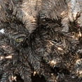 thumbnail image 4 of 7.5 ft. Pre Lit Clear Incandescent Vintage Black Ombre Spruce, 4 of 9