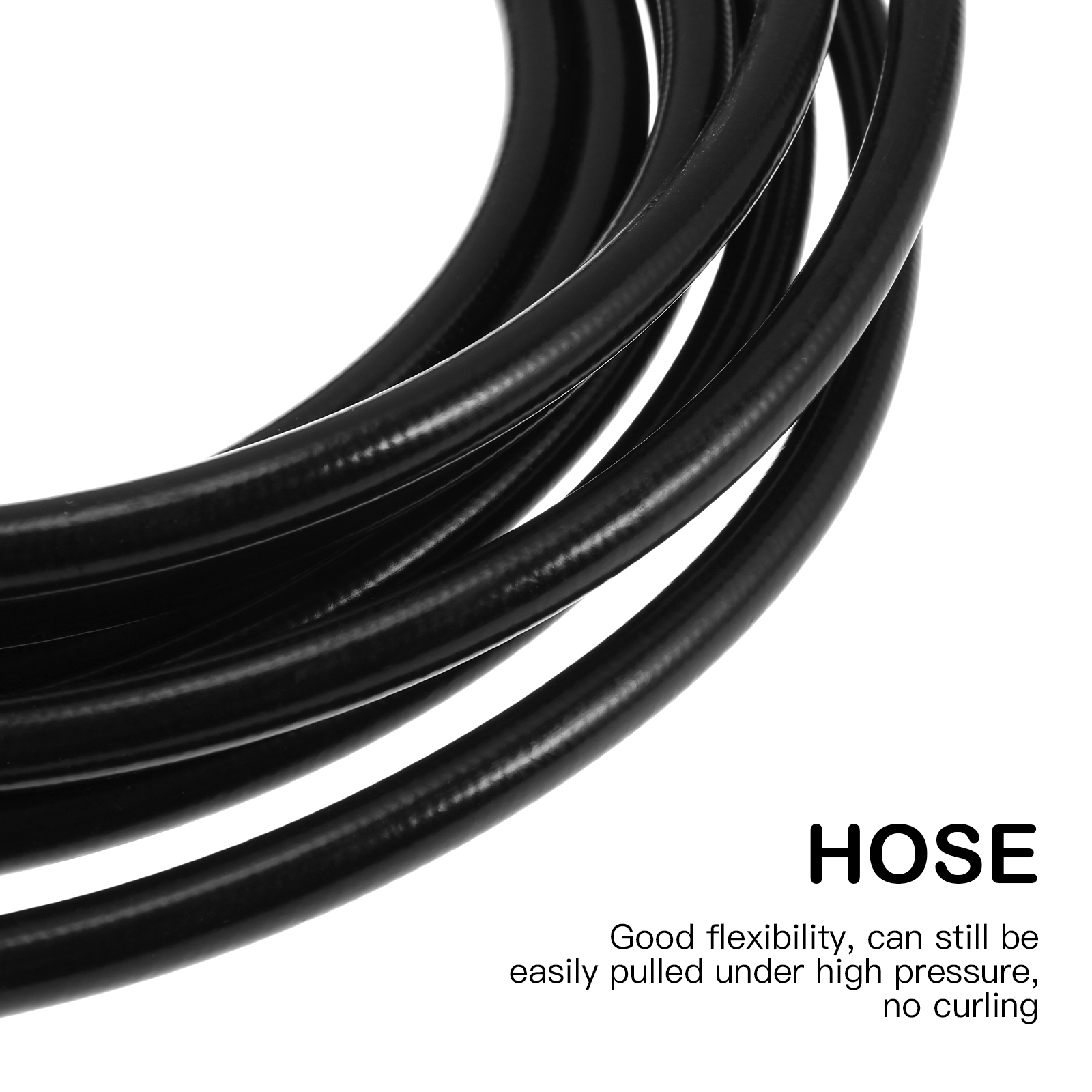 FELTECHELECTR Extension Hose Black 1 Set 589.50X0.79X0.79in