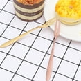 thumbnail image 7 of 2pcs Stainless Steel Fruit Forks Two-Tines Dessert Cake Forks Tasting Forks Mini Flatware Forks (Golden and Rose Gold), 7 of 7