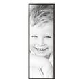 thumbnail image 2 of ArtToFrames 16" x 48" Black Square with Gold Beads Picture Frame, 16x48 inch Black Wood Poster Frame (WOM-5021), Pack, 2 of 7