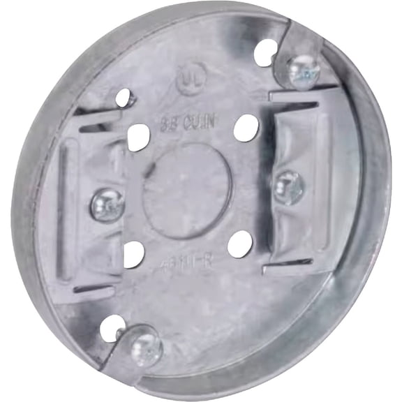 Hubbell Raco 8292 3-1/2" Shallow Round Ceiling Box
