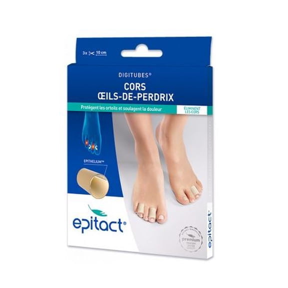 Epitact Protective Digitubes for Corns size S, 1 - Box of 3 digitubes