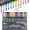 48Pcs, variant on Dreamy Sparkle Dual Line Outline Markers, Self-Outline Metallic Glitter Pens, 2-in-1 Double Line Contour Pens with Shimmering Effect, for Journaling, Adult Coloring, Art Planning Supplies (24Pcs)