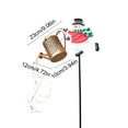 thumbnail image 2 of Solar Snowman Watering Can Garden Lights – Resin Snowman Ground Lights for Patio Yard Grass, Waterproof Solar-Powered Ambiance Lamp, Festive Christmas Garden Decor, 9.06*4.72in, Multicolor, 2 of 6