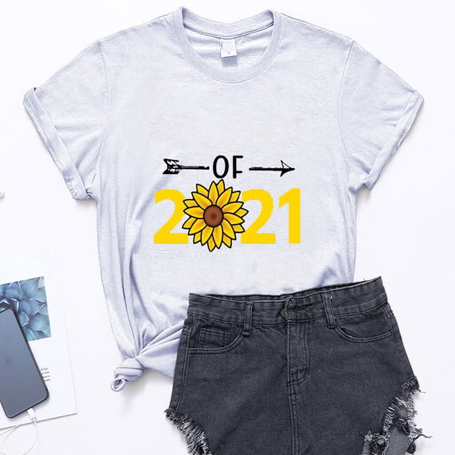 Hauts d'Été Grande Taille Femmes Décontracté Femmes T-Shirts Imprimés Grande Taille Col Rond T-Shirts Amusants Manches Courtes T-Shirt Graphique Hauts Col en V T-Shirt Femmes en Liquidation
