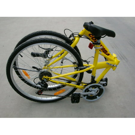 Columba SP26S Folding Bike Yellow