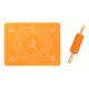 thumbnail image 2 of Orange-40 * 30 escala mat espejo luz inferior + mango de madera pequeño rodillo Xemadio 2034017-1, 2 of 9