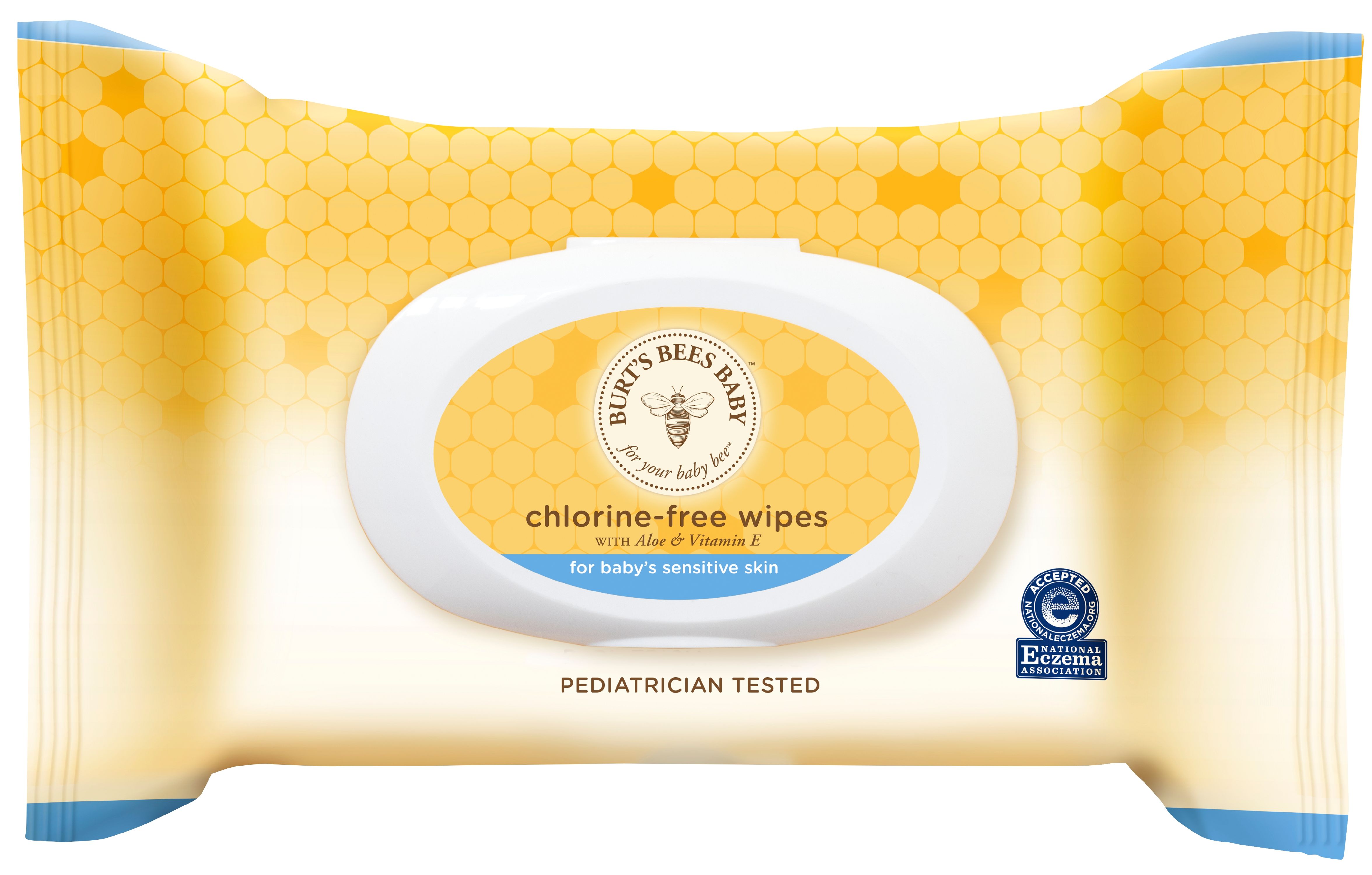 Burts Bees Baby ChlorineFree Wipes for Sensitive Skin 72 Count