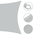 thumbnail image 6 of Yescom 13x10 Ft 97% UV Block Rectangle Sun Shade Sail HDPE Canopy Cover Net Patio, 6 of 12
