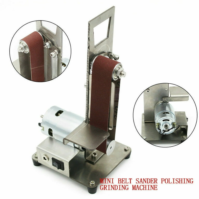 Electric Belt Sander Polishing Sharpening Machine Fixed Angle