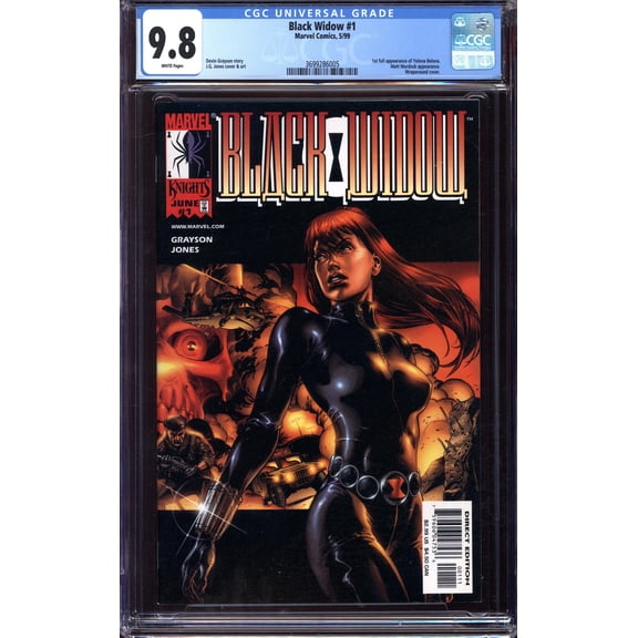 Black Widow #1 - CGC 9.8 Comic Book
