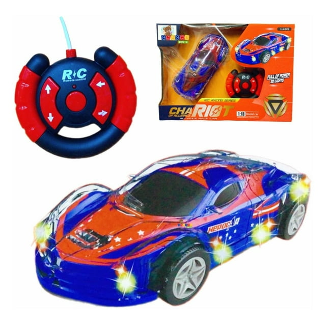 Carro de Control Remoto Chucho Toys Luces 3D Escala 1:18