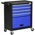 thumbnail image 1 of DURHAND 4-Drawer Tool Chest Rolling Tool Box with Storage Cabinet Handle, 1 of 9