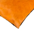thumbnail image 2 of 18" x 18" x 5" Orange Cowhide  Pillow 2 Pack, 2 of 2
