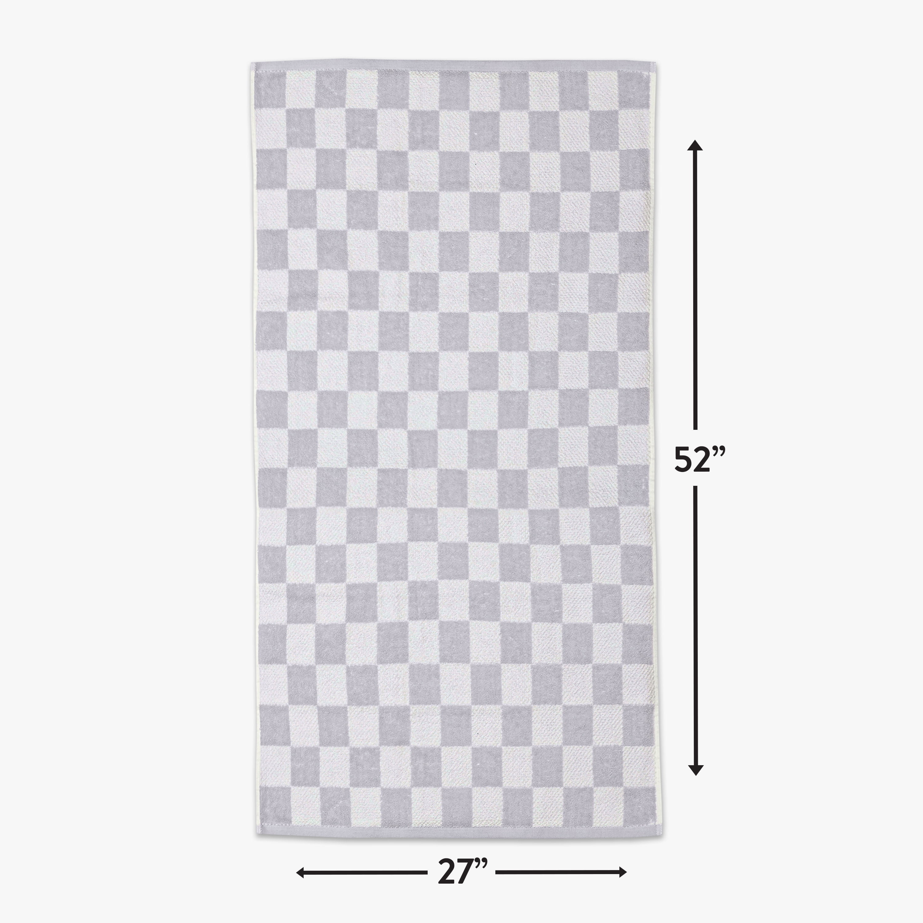 Your Zone Kids Bath Towel Cotton Blended Fabric, Gray