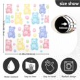thumbnail image 5 of Yayeee Magnetic Dishwasher Cover for The Front Decoration Home Kitchen Machine Sticker Protector, Colorful Gummy Bears Pattern, 5 of 6
