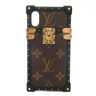 Louis Vuitton iPhone Case Damier Graphite XS MAX Black in Coated